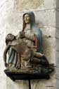 Zoom : groupe sculpté, Vierge de Pitié